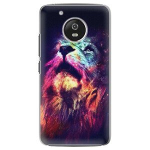 Plastové pouzdro iSaprio - Lion in Colors - Lenovo Moto G5