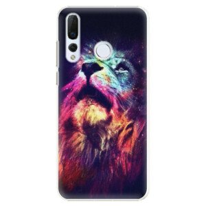 Plastové pouzdro iSaprio - Lion in Colors - Huawei Nova 4