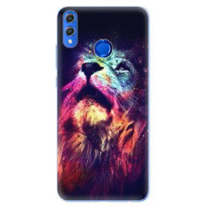 Silikonové pouzdro iSaprio - Lion in Colors - Huawei Honor 8X