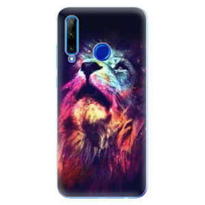 Odolné silikonové pouzdro iSaprio - Lion in Colors - Huawei Honor 20 Lite