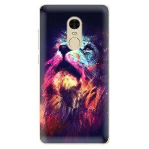 Odolné silikonové pouzdro iSaprio - Lion in Colors - Xiaomi Redmi Note 4