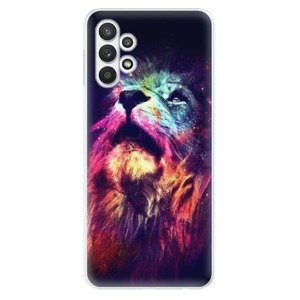 Odolné silikonové pouzdro iSaprio - Lion in Colors - Samsung Galaxy A32 5G