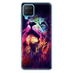 Odolné silikonové pouzdro iSaprio - Lion in Colors - Samsung Galaxy M12