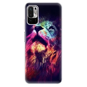 Odolné silikonové pouzdro iSaprio - Lion in Colors - Xiaomi Redmi Note 10 5G