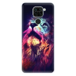 Odolné silikonové pouzdro iSaprio - Lion in Colors - Xiaomi Redmi Note 9