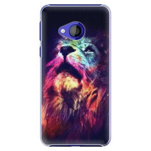 Plastové pouzdro iSaprio - Lion in Colors - HTC U Play