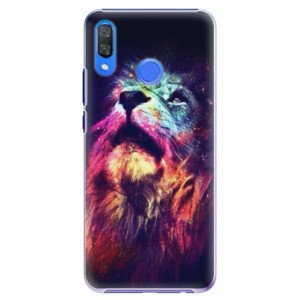 Plastové pouzdro iSaprio - Lion in Colors - Huawei Y9 2019