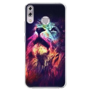 Plastové pouzdro iSaprio - Lion in Colors - Asus ZenFone 5Z ZS620KL