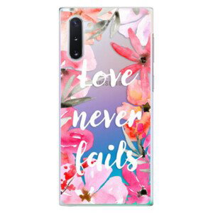 Plastové pouzdro iSaprio - Love Never Fails - Samsung Galaxy Note 10