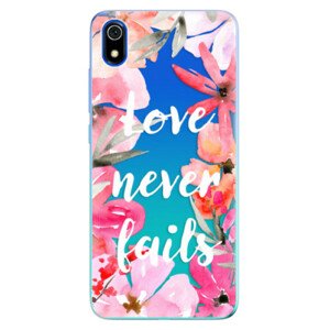 Odolné silikonové pouzdro iSaprio - Love Never Fails - Xiaomi Redmi 7A