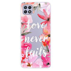 Odolné silikonové pouzdro iSaprio - Love Never Fails - Samsung Galaxy A22 5G