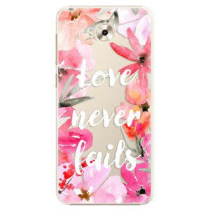 Plastové pouzdro iSaprio - Love Never Fails - Asus ZenFone 4 Selfie ZD553KL