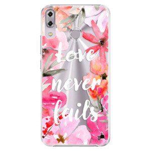 Plastové pouzdro iSaprio - Love Never Fails - Asus ZenFone 5Z ZS620KL