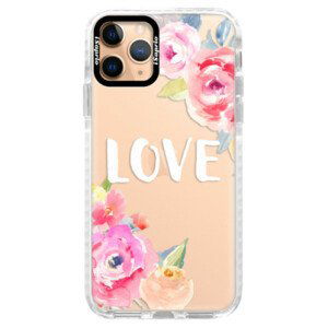 Silikonové pouzdro Bumper iSaprio - Love - iPhone 11 Pro
