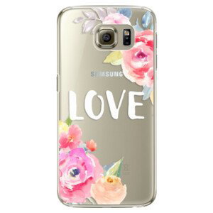 Plastové pouzdro iSaprio - Love - Samsung Galaxy S6