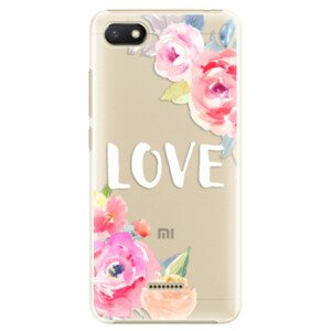 Plastové pouzdro iSaprio - Love - Xiaomi Redmi 6A