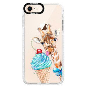 Silikonové pouzdro Bumper iSaprio - Love Ice-Cream - iPhone 8