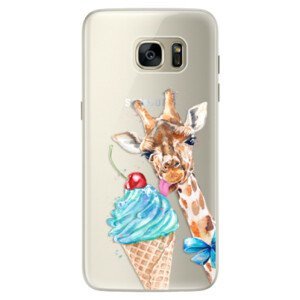 Silikonové pouzdro iSaprio - Love Ice-Cream - Samsung Galaxy S7 Edge