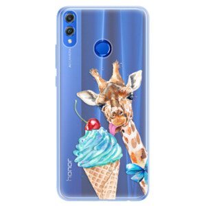 Silikonové pouzdro iSaprio - Love Ice-Cream - Huawei Honor 8X