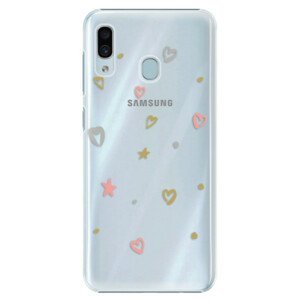 Plastové pouzdro iSaprio - Lovely Pattern - Samsung Galaxy A30