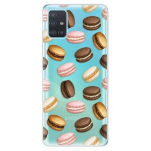 Odolné silikonové pouzdro iSaprio - Macaron Pattern - Samsung Galaxy A51