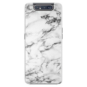Plastové pouzdro iSaprio - White Marble 01 - Samsung Galaxy A80