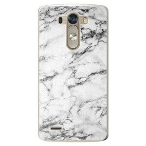 Plastové pouzdro iSaprio - White Marble 01 - LG G3 (D855)