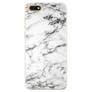 Odolné silikonové pouzdro iSaprio - White Marble 01 - Huawei Honor 7S