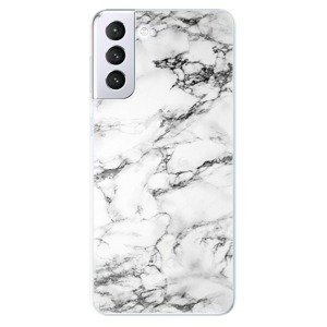 Odolné silikonové pouzdro iSaprio - White Marble 01 - Samsung Galaxy S21+
