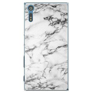 Plastové pouzdro iSaprio - White Marble 01 - Sony Xperia XZ