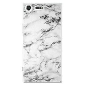 Plastové pouzdro iSaprio - White Marble 01 - Sony Xperia XZ Premium