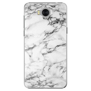 Plastové pouzdro iSaprio - White Marble 01 - Huawei Y5 2017 / Y6 2017