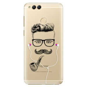Plastové pouzdro iSaprio - Man With Headphones 01 - Huawei Honor 7X