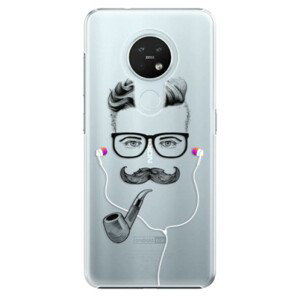 Plastové pouzdro iSaprio - Man With Headphones 01 - Nokia 7.2