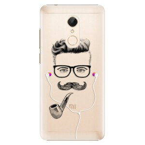 Plastové pouzdro iSaprio - Man With Headphones 01 - Xiaomi Redmi 5