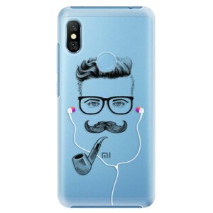 Plastové pouzdro iSaprio - Man With Headphones 01 - Xiaomi Redmi Note 6 Pro