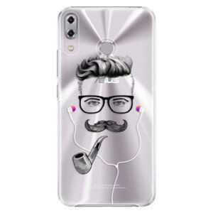 Plastové pouzdro iSaprio - Man With Headphones 01 - Asus ZenFone 5Z ZS620KL
