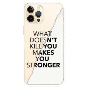 Plastové pouzdro iSaprio - Makes You Stronger - iPhone 12 Pro