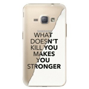 Plastové pouzdro iSaprio - Makes You Stronger - Samsung Galaxy J1 2016