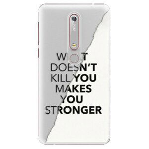 Plastové pouzdro iSaprio - Makes You Stronger - Nokia 6.1