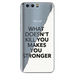 Silikonové pouzdro iSaprio - Makes You Stronger - Huawei Honor 9