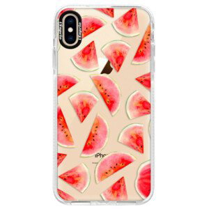 Silikonové pouzdro Bumper iSaprio - Melon Pattern 02 - iPhone XS Max