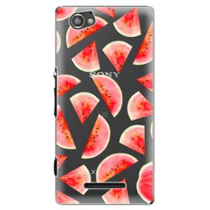 Plastové pouzdro iSaprio - Melon Pattern 02 - Sony Xperia M