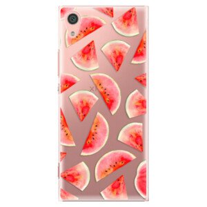 Plastové pouzdro iSaprio - Melon Pattern 02 - Sony Xperia XA1