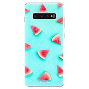 Plastové pouzdro iSaprio - Melon Patern 10 - Samsung Galaxy S10+