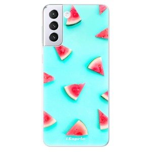 Odolné silikonové pouzdro iSaprio - Melon Patern 10 - Samsung Galaxy S21+