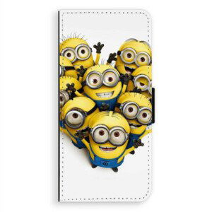 Flipové pouzdro iSaprio - Mimons 01 - Samsung Galaxy A8 Plus