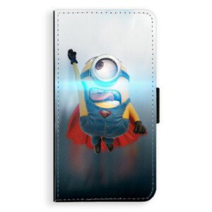 Flipové pouzdro iSaprio - Mimons Superman 02 - Huawei P10 Plus