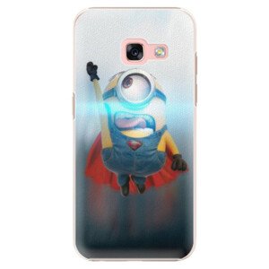 Plastové pouzdro iSaprio - Mimons Superman 02 - Samsung Galaxy A3 2017