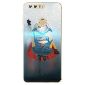 Plastové pouzdro iSaprio - Mimons Superman 02 - Huawei Honor 8